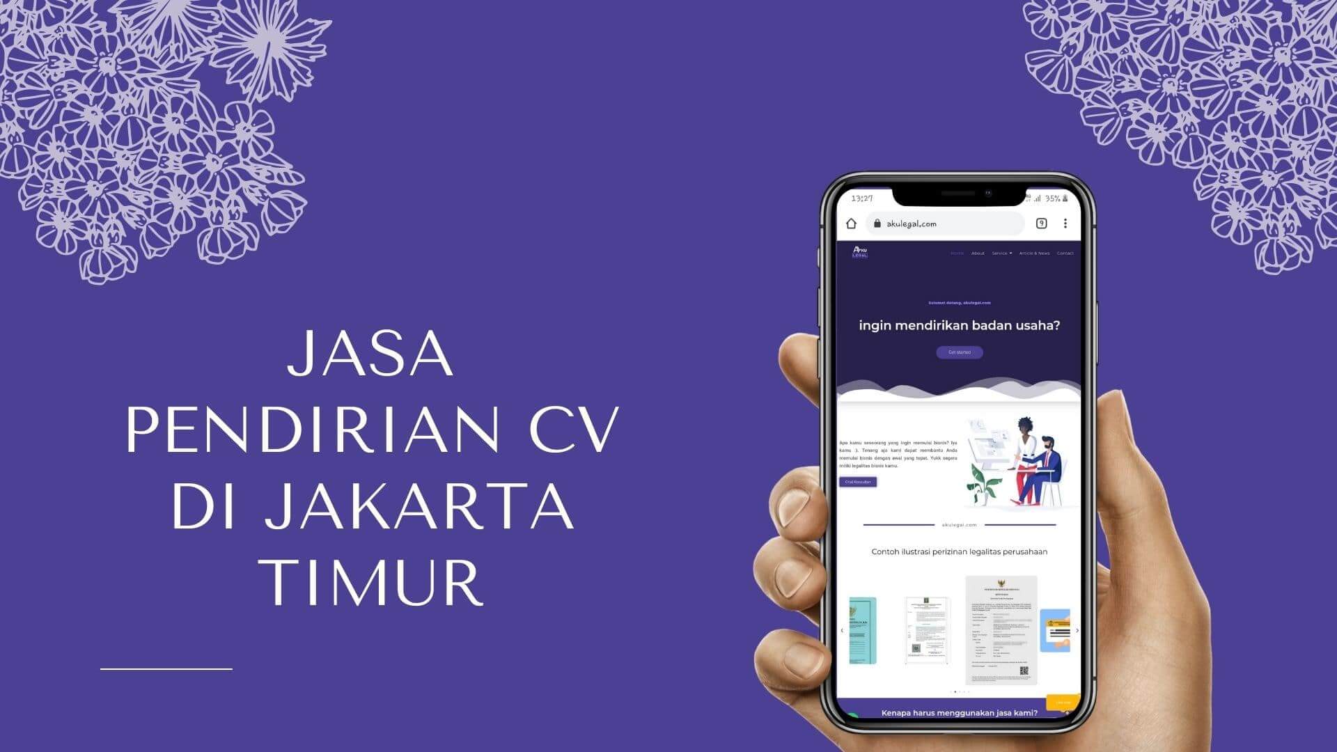 Jasa Pendirian CV di Jakarta Timur